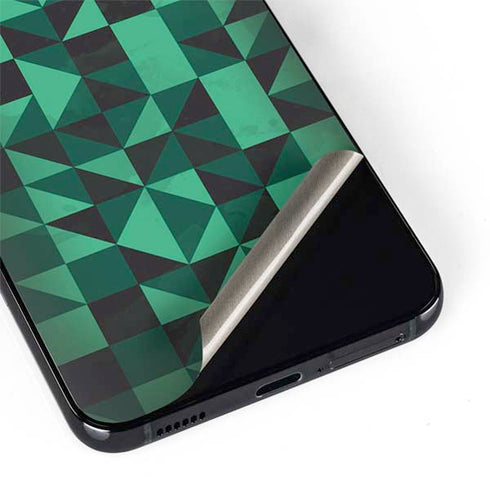 Black & Green Galaxy S22 Plus Skin